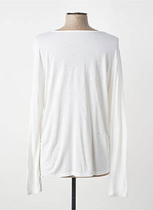 Tricou mâneci lungi mâneci lungi alb NICE THINGS femeie