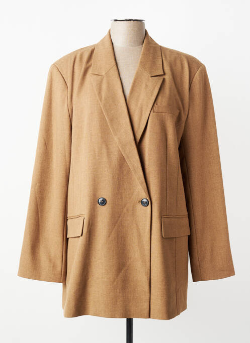 Sacou manșete cu nasturi maro B.YOUNG femme