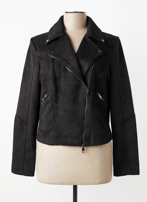 Jachete casual țesătură suedină negru STREET ONE femme