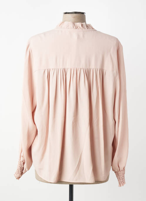 Cămașă țesătură crep mâneci lungi roz GERARD DAREL femme