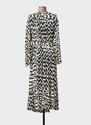 Rochie lungă mâneci lungi mâneci lungi negru LA PETITE FRANCAISE femeie