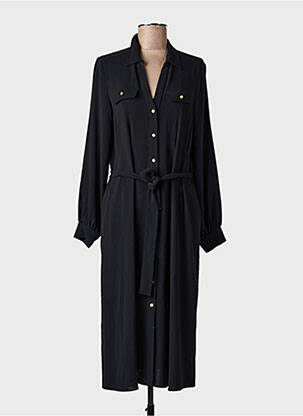 Rochie lungă mâneci lungi mâneci lungi negru GERARD DAREL femeie