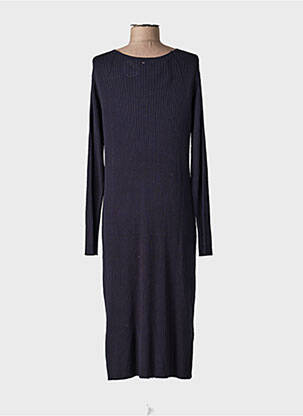 Rochie pulover guler în v mâneci lungi negru VERA MONT femeie
