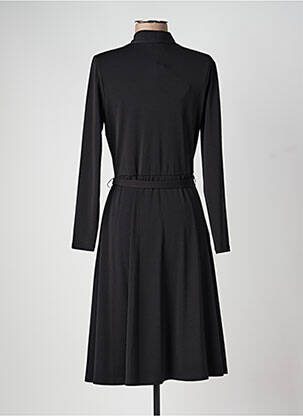 Rochie midi mâneci lungi mâneci lungi negru VERA MONT femeie