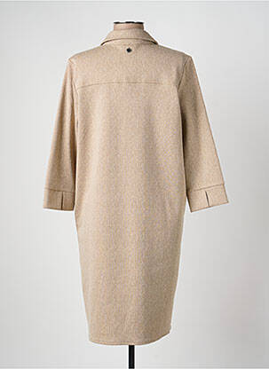 Rochie scurtă mâneci 3/4 mâneci 3/4 maro STREET ONE femeie