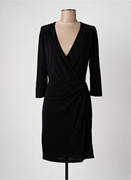 Rochie scurtă mâneci 3/4 mâneci 3/4 negru LA PETITE ETOILE femme
