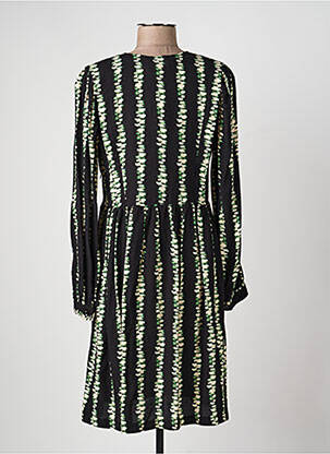 Rochie midi mâneci lungi mâneci lungi negru LA PETITE FRANCAISE femeie