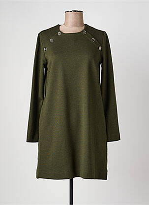 Rochie scurtă mâneci lungi mâneci lungi verde LA FEE MARABOUTEE femeie