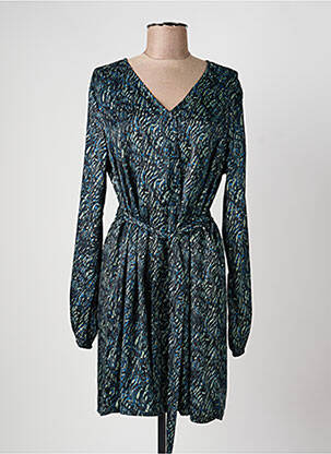 Rochie scurtă mâneci lungi mâneci lungi albastru VILA femme