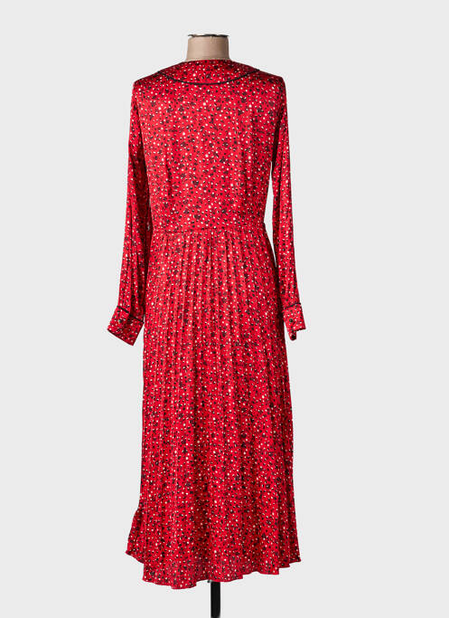 Rochie lungă mâneci lungi mâneci lungi roșu SCOTCH & SODA femme