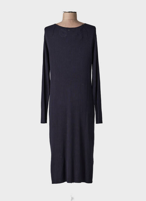 Rochie pulover guler în v mâneci lungi negru VERA MONT femme