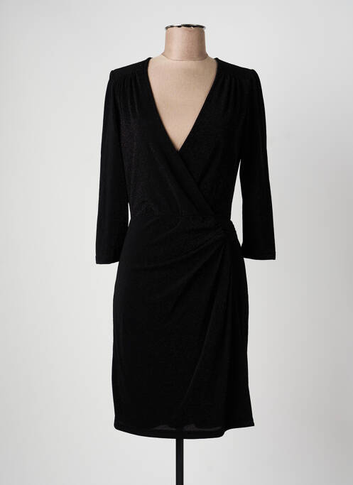 Rochie scurtă mâneci 3/4 mâneci 3/4 negru LA PETITE ETOILE femme