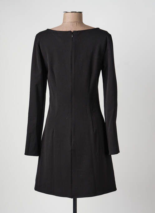 Rochie scurtă închidere cu fermoar la spate mâneci lungi negru VILA femme