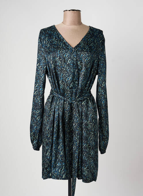 Rochie scurtă mâneci lungi mâneci lungi albastru VILA femme