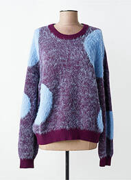 Pulover elasticitate mâneci lungi violet POM AMSTERDAM femme
