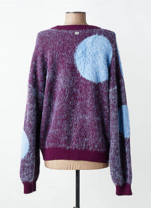 Pulover elasticitate mâneci lungi violet POM AMSTERDAM femeie