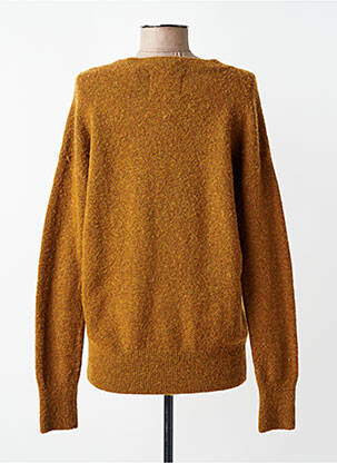 Pulover țesătură melanj mâneci lungi maro SCOTCH & SODA femeie