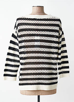 Pulover elasticitate mâneci lungi negru STREET ONE femeie