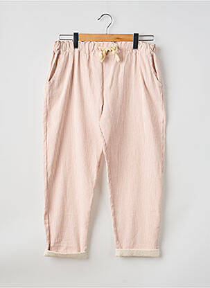 Pantalon drept elasticitate mărime normală roz NAIS femme