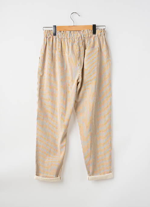 Pantalon drept elasticitate mărime normală maro NAIS femme