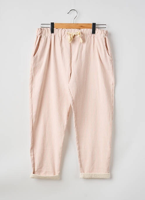 Pantalon drept elasticitate mărime normală roz NAIS femme