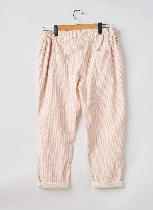 Pantalon drept elasticitate mărime normală roz NAIS femme