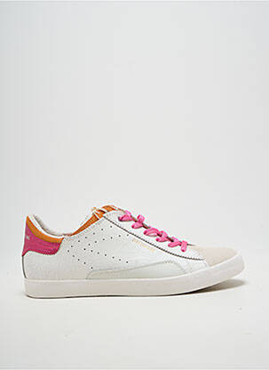 Adidași branț detașabil toc plat până la 3 cm alb ZERO CENTCINQ femme