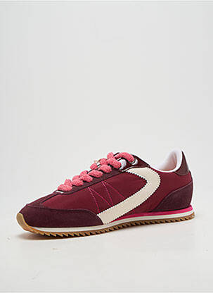 Adidași vârf rotund toc plat până la 3 cm violet ZERO CENTCINQ femeie