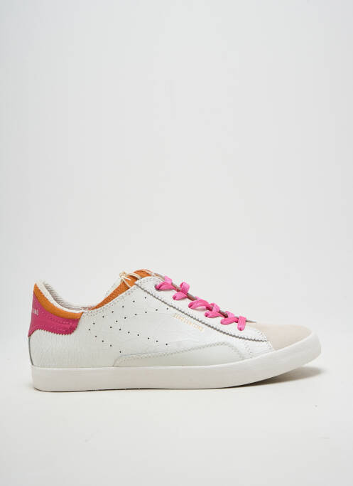 Adidași branț detașabil toc plat până la 3 cm alb ZERO CENTCINQ femme