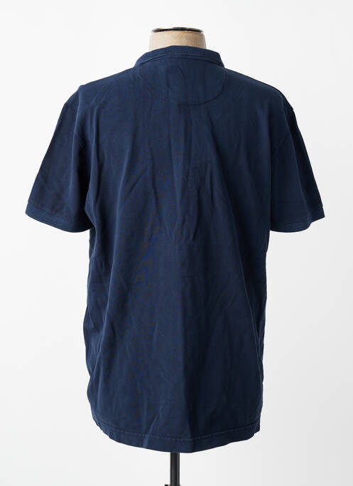Polo elasticitate mâneci scurte albastru DAYTONA homme