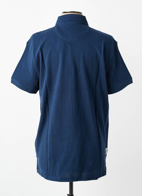 Polo elasticitate mâneci scurte albastru DAYTONA homme