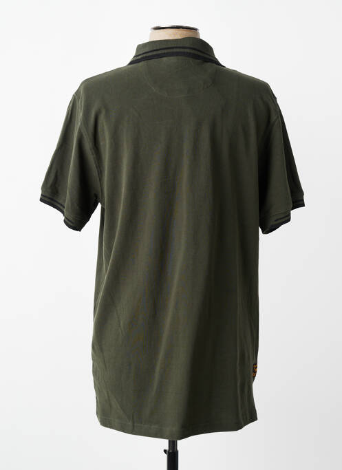 Polo elasticitate mâneci scurte verde DAYTONA homme