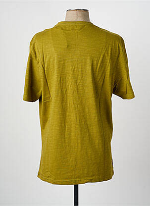 Tricou croială dreaptă mâneci scurte verde DAYTONA bărbat