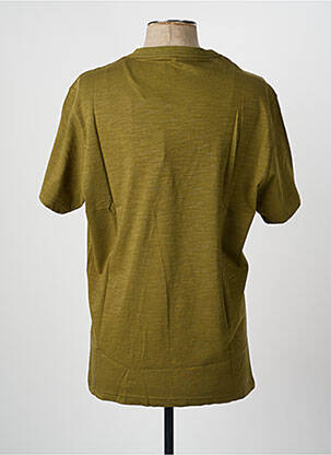 Tricou elasticitate mâneci scurte verde DAYTONA bărbat