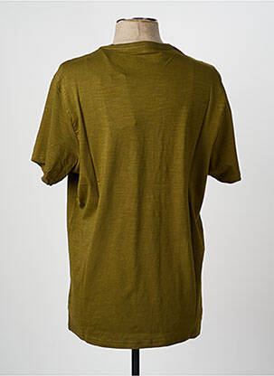 Tricou elasticitate mâneci scurte verde DAYTONA bărbat