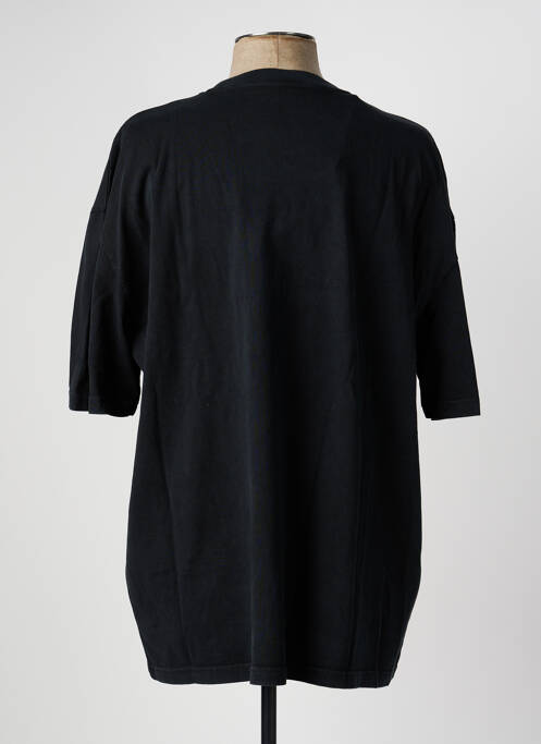 Tricou croială dreaptă mâneci scurte negru DAYTONA homme