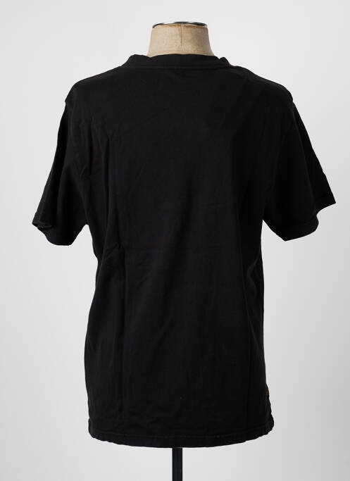 Tricou croială dreaptă mâneci scurte negru DAYTONA homme