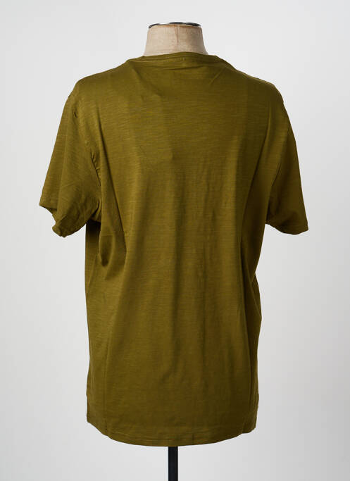Tricou elasticitate mâneci scurte verde DAYTONA homme