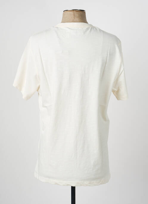 Tricou elasticitate mâneci scurte bej DAYTONA homme