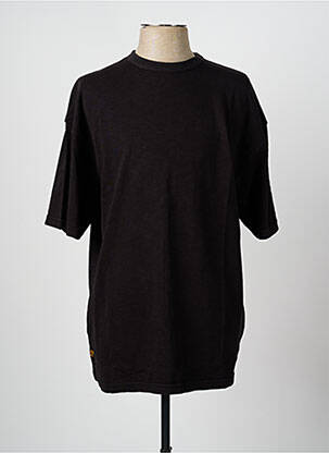Tricou țesătură jersey mâneci scurte negru DAYTONA bărbat