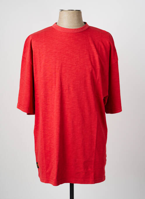Tricou țesătură jersey mâneci scurte roșu DAYTONA homme