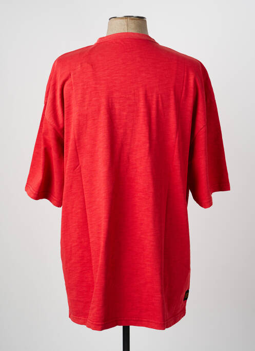 Tricou țesătură jersey mâneci scurte roșu DAYTONA homme