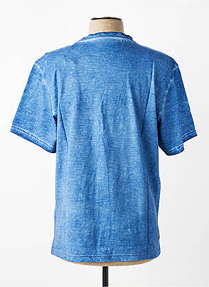 Tricou elasticitate mâneci scurte albastru DAYTONA bărbat