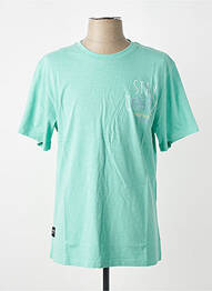 Tricou broderie mâneci scurte verde DAYTONA homme