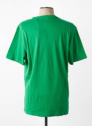 Tricou croială dreaptă mâneci scurte verde DAYTONA bărbat