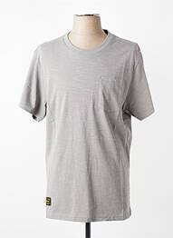 Tricou elasticitate mâneci scurte gri DAYTONA homme