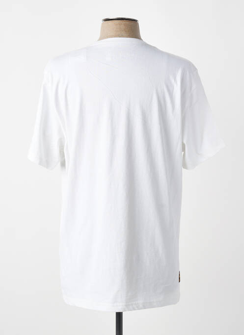 Tricou elasticitate mâneci scurte alb DAYTONA homme