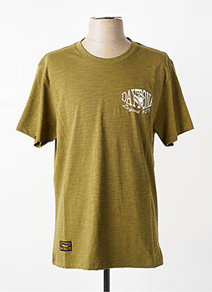 Tricou elasticitate mâneci scurte verde DAYTONA bărbat