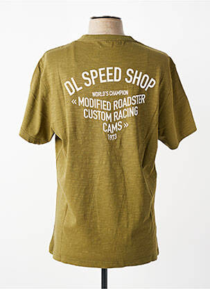 Tricou elasticitate mâneci scurte verde DAYTONA bărbat