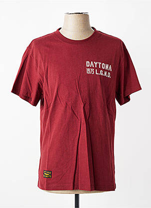 Tricou elasticitate mâneci scurte roșu DAYTONA bărbat